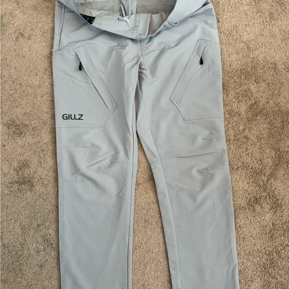(NWOT) Gillz Grey Mens Tournament Pants Technical Outdoor Fishing Size XXL